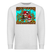 Oatmeal Heather truck gnome cactus Premium Sweatshirt - JahusDesignShop