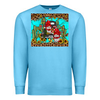 Ocean Blue truck gnome cactus Premium Sweatshirt - JahusDesignShop