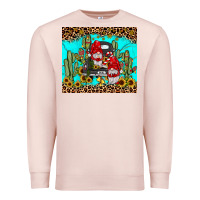 Pale Pink truck gnome cactus Premium Sweatshirt - JahusDesignShop