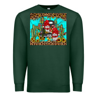 Sports Green truck gnome cactus Premium Sweatshirt - JahusDesignShop