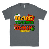 Charcoal Heather Black Teacher magic Classic Tee - HowdyJamesFarm