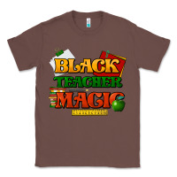Chestnut Black Teacher magic Classic Tee - HowdyJamesFarm