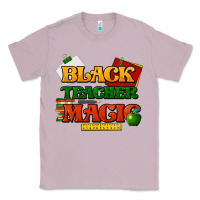 Lilac Black Teacher magic Classic Tee - HowdyJamesFarm