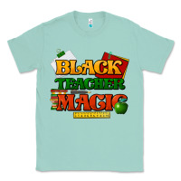 Black Teacher Magic Classic Tee | Teevron