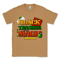 Toasted Coconut Black Teacher magic Classic Tee - HowdyJamesFarm