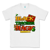 White Black Teacher magic Classic Tee - HowdyJamesFarm