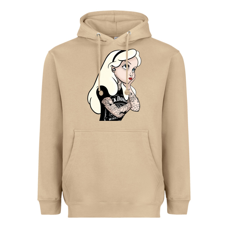 Alice In Wonderland Heavyweight Hoodie by artisFamous | Teevron