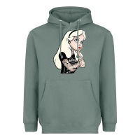 Sage alice in wonderland Heavyweight Hoodie - artisFamous