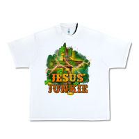White Jesus junkie St. Patricks Day Urban Heavy Tee - FaDigitalArtStudio