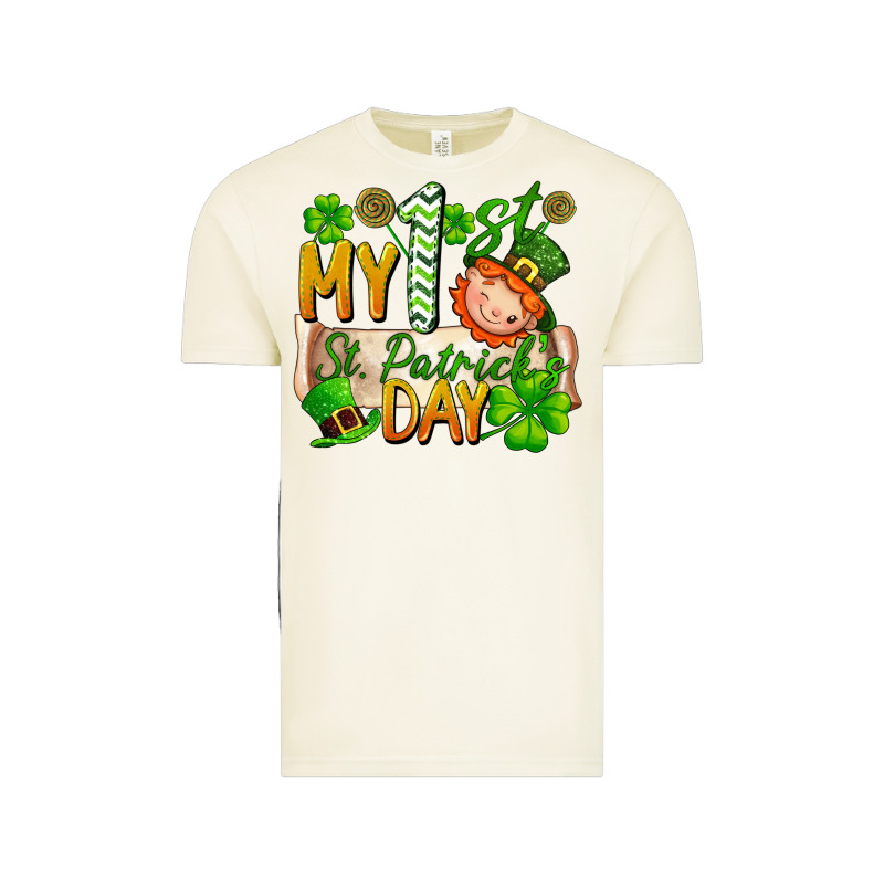 My 1st St Patricks Day Vintage Tee by FaDigitalArtStudio | Teevron