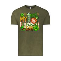 Vintage Olive my 1st st patricks day Vintage Tee - FaDigitalArtStudio