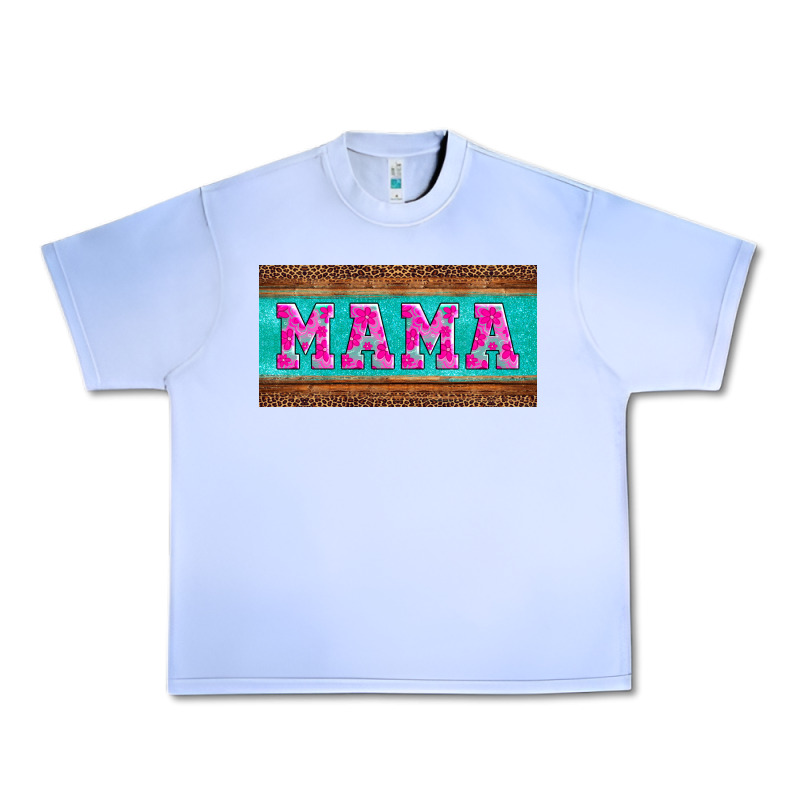 Floral Mama Mother's Day License Plate Urban Heavy Tee by Jasminsmagicworld | Teevron