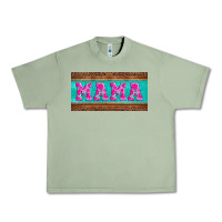 Oil Green floral mama mother's day license plate Urban Heavy Tee - Jasminsmagicworld
