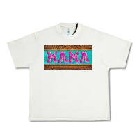 Pistachio floral mama mother's day license plate Urban Heavy Tee - Jasminsmagicworld