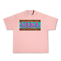 Salmon floral mama mother's day license plate Urban Heavy Tee - Jasminsmagicworld