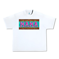White floral mama mother's day license plate Urban Heavy Tee - Jasminsmagicworld