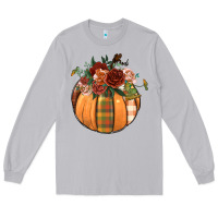 Moon Dust floral pumpkin Long Sleeve Tee - BundleAndBundleShop