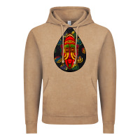 Vintage Coffee african masks teardrop  6 Vintage Hoodie - BundleAndBundleShop