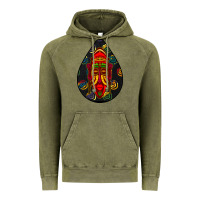 Vintage Olive african masks teardrop  6 Vintage Hoodie - BundleAndBundleShop