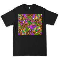 Black Mardi Gras with crabs tumbler Premium Tee - HowdyJamesFarm