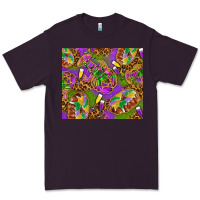 Plum Mardi Gras with crabs tumbler Premium Tee - HowdyJamesFarm