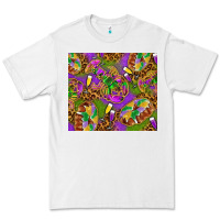 White Mardi Gras with crabs tumbler Premium Tee - HowdyJamesFarm