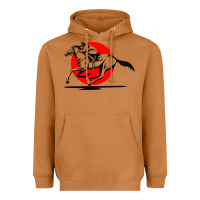 Meerkat horse racing Heavyweight Hoodie - artisFamous