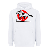 White horse racing Heavyweight Hoodie - artisFamous