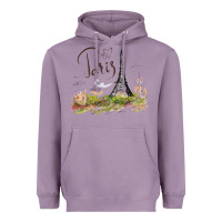 Lavender paris Heavyweight Hoodie - artisFamous