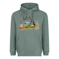 Sage paris Heavyweight Hoodie - artisFamous