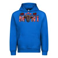 Cobalt valentines day mini black Urban Hoodie - RanaPortraitStore
