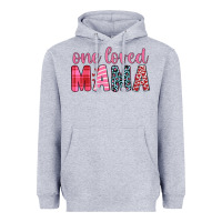 Heather Grey one loved mama Heavyweight Hoodie - JahusDesignShop
