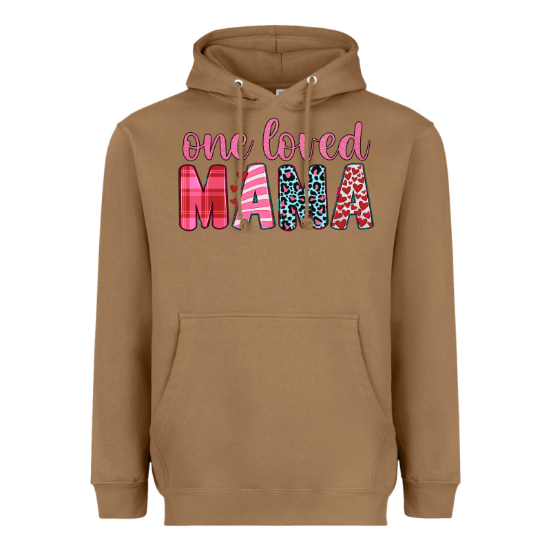 One Loved Mama Heavyweight Hoodie by JahusDesignShop | Teevron