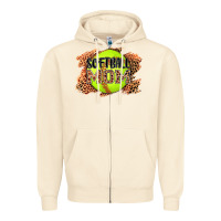 Sandshell softball mom Zipper Hoodie - AdoDesignShop