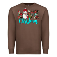 Chestnut love christmas snowman Premium Sweatshirt - JahusDesignShop