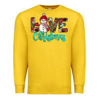 Lemon love christmas snowman Premium Sweatshirt - JahusDesignShop