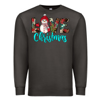 Smoke love christmas snowman Premium Sweatshirt - JahusDesignShop