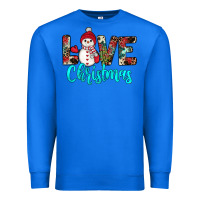 True Royal love christmas snowman Premium Sweatshirt - JahusDesignShop