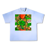 Grape Ice coffee cups st. patrick's day with leopard seamless pattern bbs Urban Heavy Tee - BundleAndBundleShop