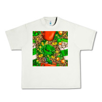 Pistachio coffee cups st. patrick's day with leopard seamless pattern bbs Urban Heavy Tee - BundleAndBundleShop