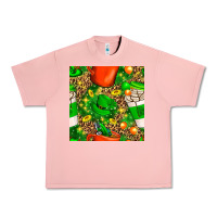 Salmon coffee cups st. patrick's day with leopard seamless pattern bbs Urban Heavy Tee - BundleAndBundleShop