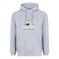 Heather Grey i am not arguing Heavyweight Hoodie - artisFamous
