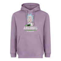 Lavender i am not arguing Heavyweight Hoodie - artisFamous