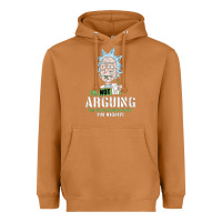 Meerkat i am not arguing Heavyweight Hoodie - artisFamous