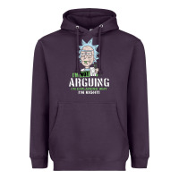 I Am Not Arguing Heavyweight Hoodie | Teevron
