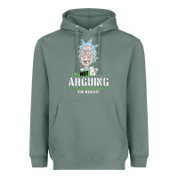 Sage i am not arguing Heavyweight Hoodie - artisFamous