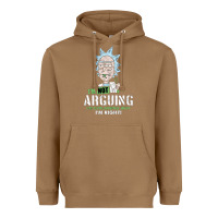 Toasted Coconut i am not arguing Heavyweight Hoodie - artisFamous