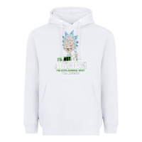 White i am not arguing Heavyweight Hoodie - artisFamous