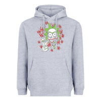 Heather Grey joker Heavyweight Hoodie - artisFamous