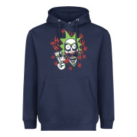Navy joker Heavyweight Hoodie - artisFamous